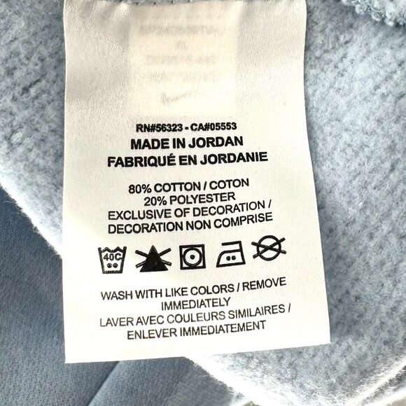 Nike Wide Leg Sweatpants Light Blue Size 14 - Picture 6 of 7